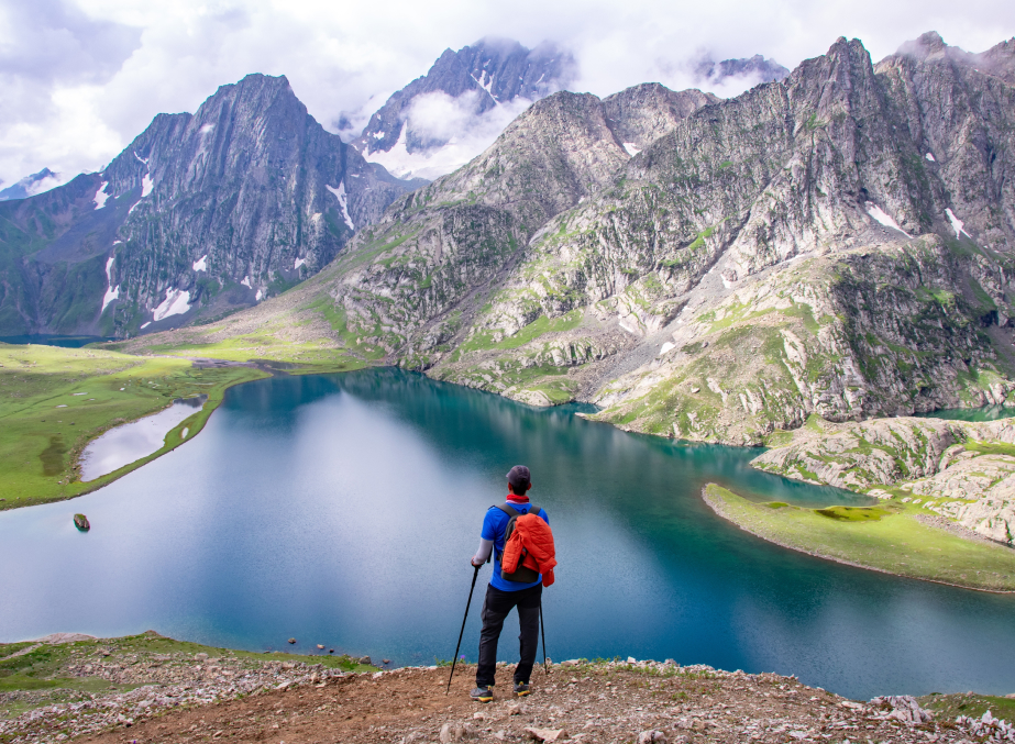 Gangabal Lake width=