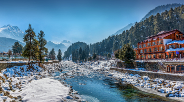 Beautiful Kashmir In Winters
