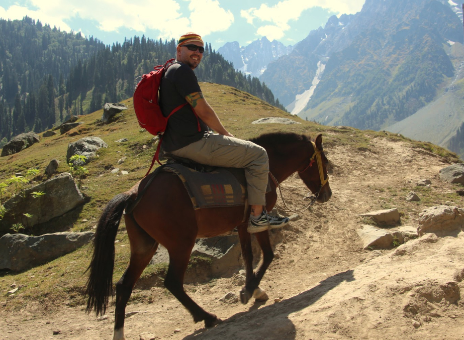 Horse ride in Srinagar